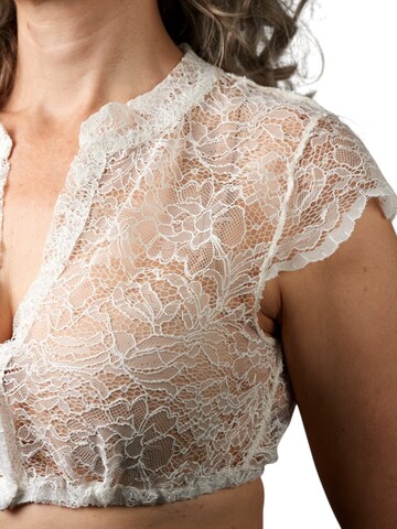 INNA.Trachten Traditional Blouse 'Carmen' in White