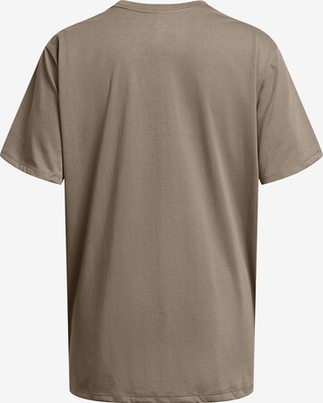 UNDER ARMOUR Performance Shirt 'Campus' in Brown