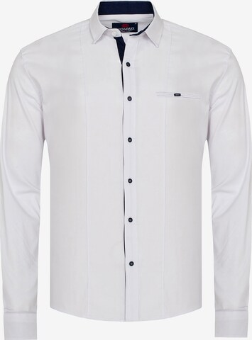 CIPO & BAXX Regular fit Button Up Shirt in White: front