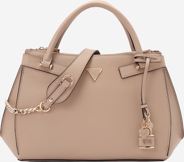 GUESS Håndtaske 'Serenova' i beige: forside