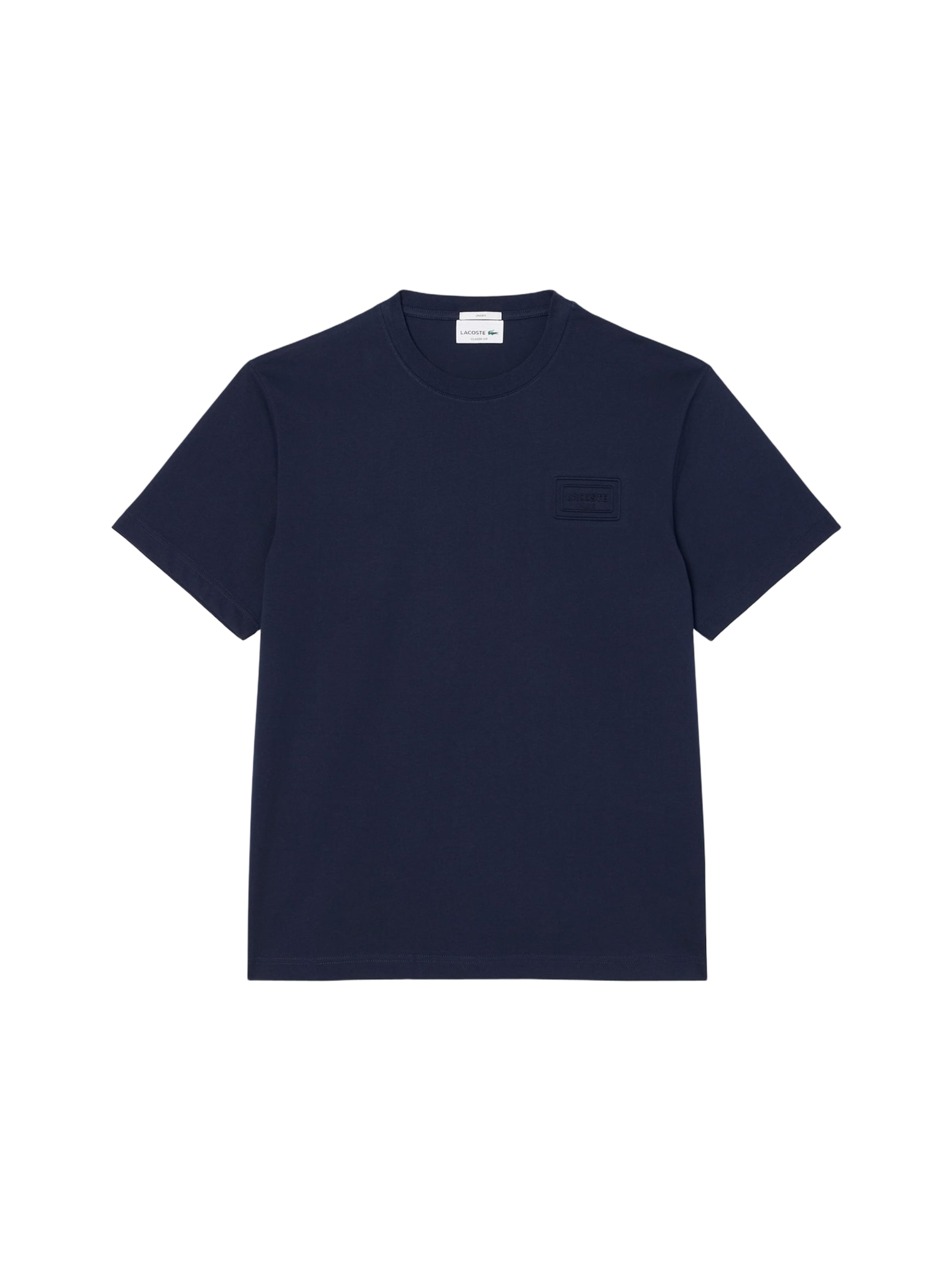 T-Shirt LACOSTE en bleu : devant