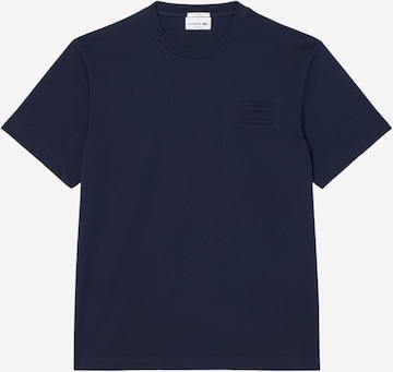 Maglietta di LACOSTE in blu: frontale