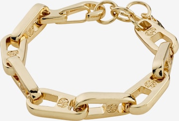 Pilgrim Armband 'Love' in Goud: voorkant