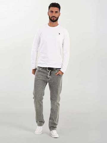 Alessandro Salvarini Regular Jeans in Grey