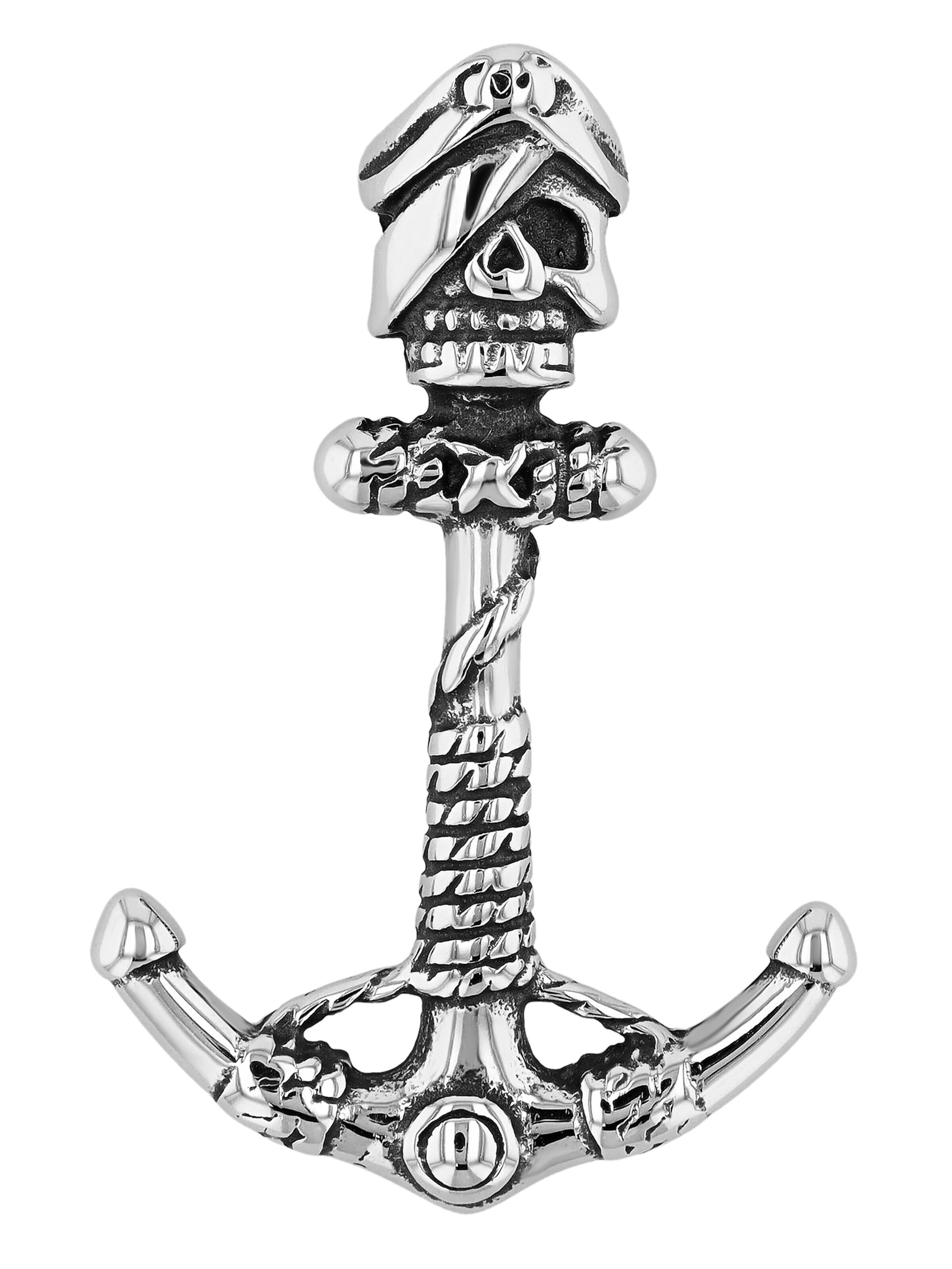 Akzent Pendant '"Tito" Modelle -  Herren Edelstahlanhänger - Silberfarben' in Mixed colors