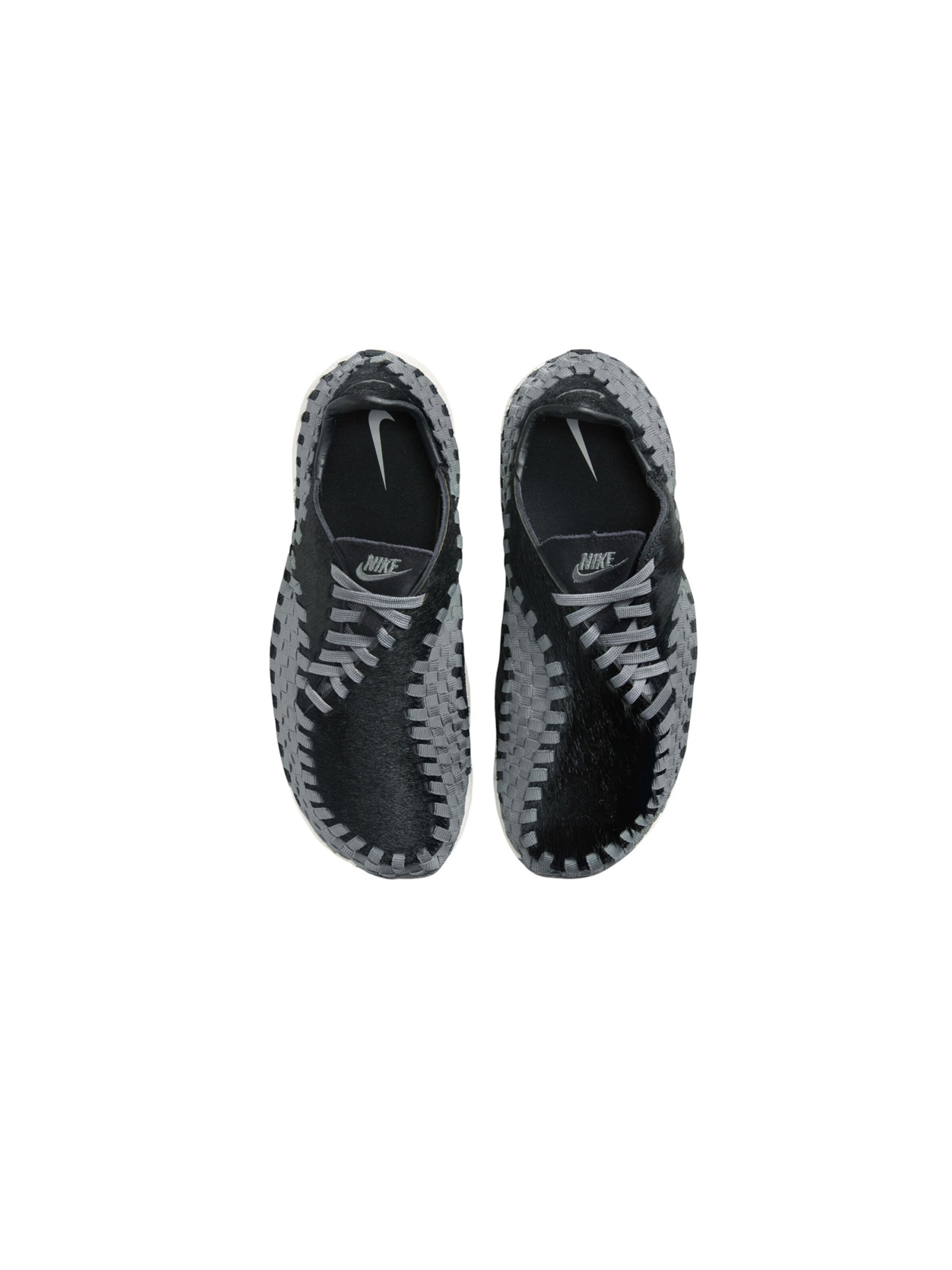 Nike Sportswear Platform trainers 'AIR FOOTSCAPE WOVEN' in Black
