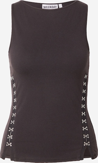 Palaidinė be rankovių iš WEEKDAY, spalva – juoda, Prekių apžvalga
