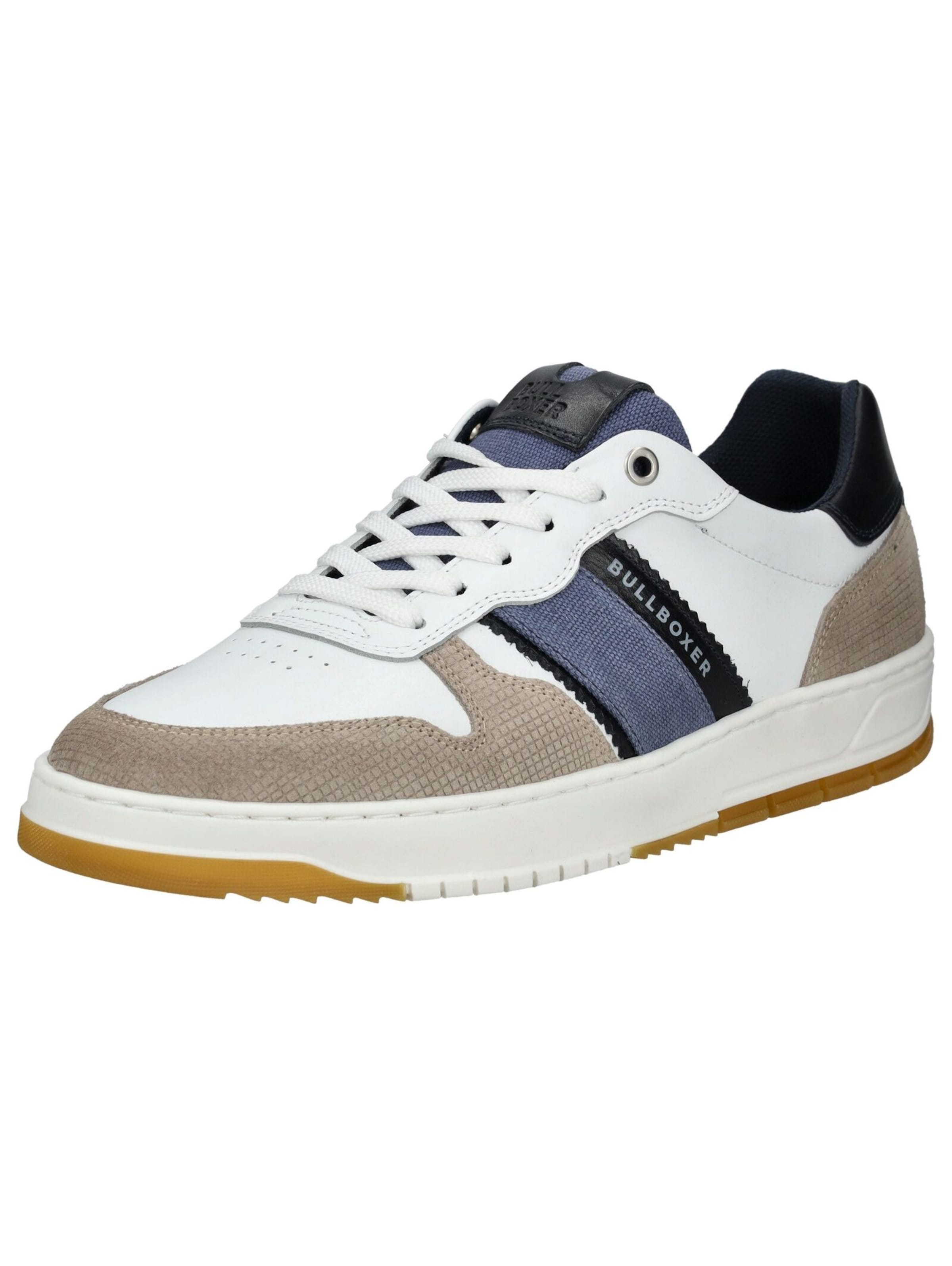 Sneaker bassa di BULLBOXER in bianco: frontale
