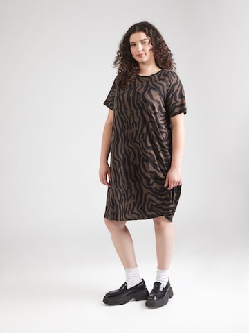 Robe 'CARLulu' ONLY Carmakoma en vert : devant