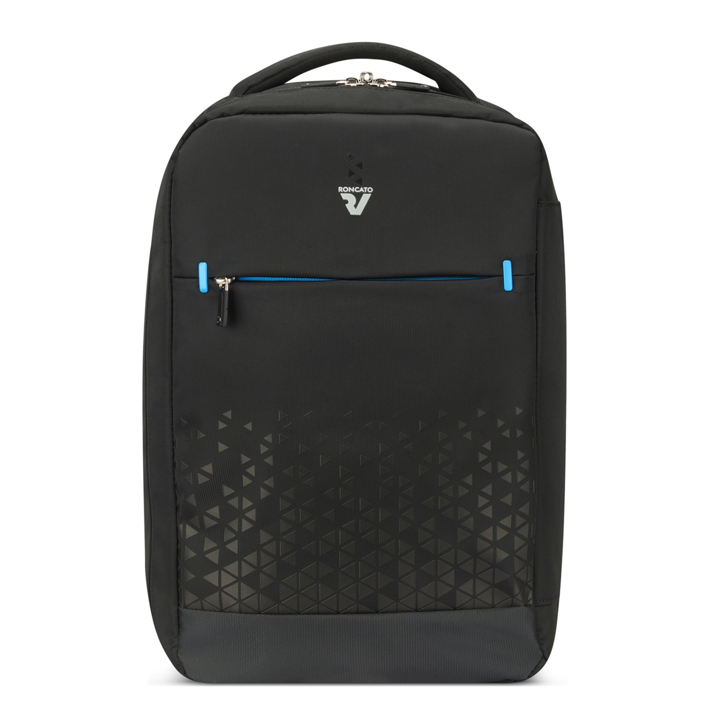 Roncato Backpack 'Crosslite' in Black: front