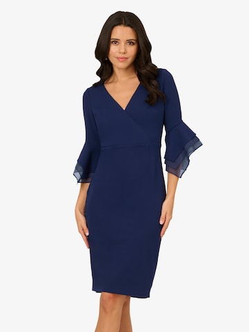 Adrianna Papell Sheath Dress in Blue: front