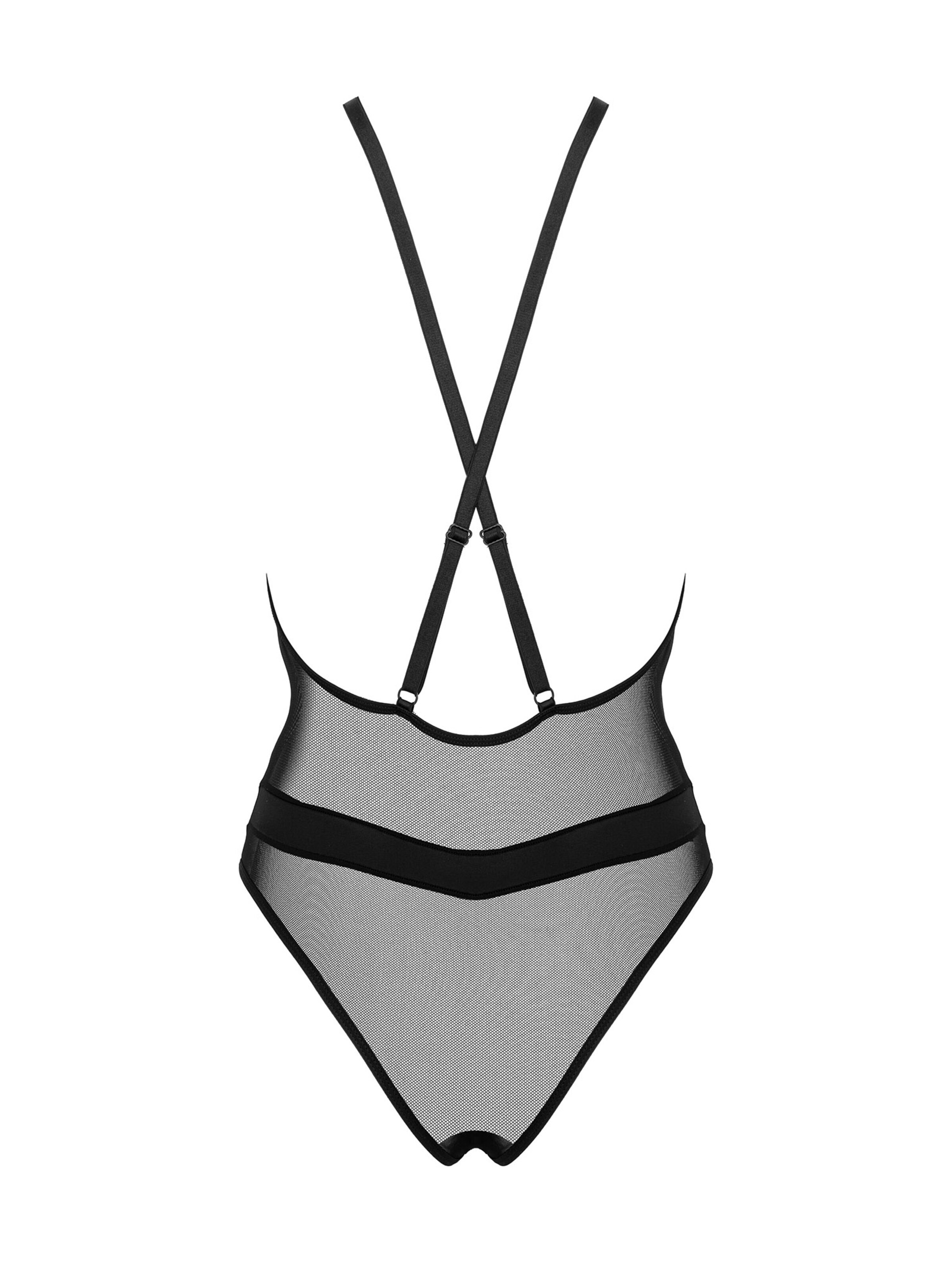 SpaLeXLine Bodysuit 'Bea' in Black