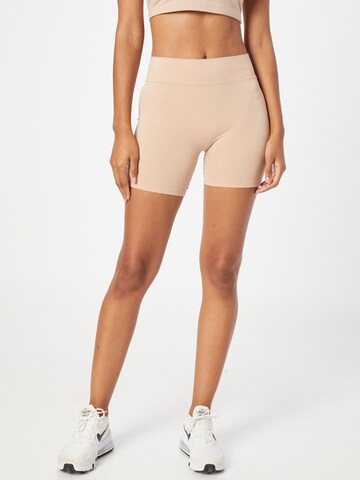 SAINT TROPEZ Skinny Broek 'Ninna' in Beige: voorkant