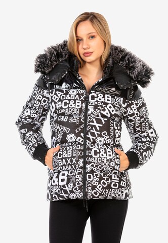 CIPO & BAXX Winter jacket in Mixed colours: front