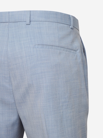 Regular Pantaloni cu dungă de la BURTON MENSWEAR LONDON pe albastru