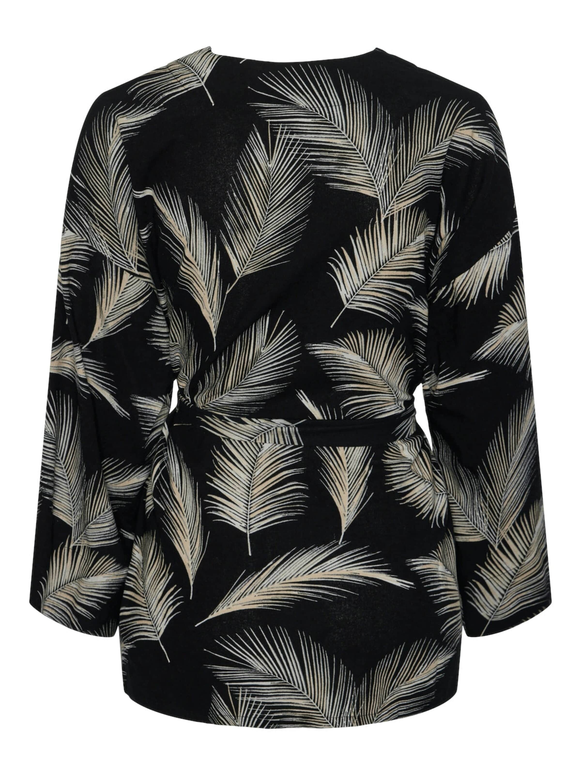 PIECES Kimono w kolorze czarny