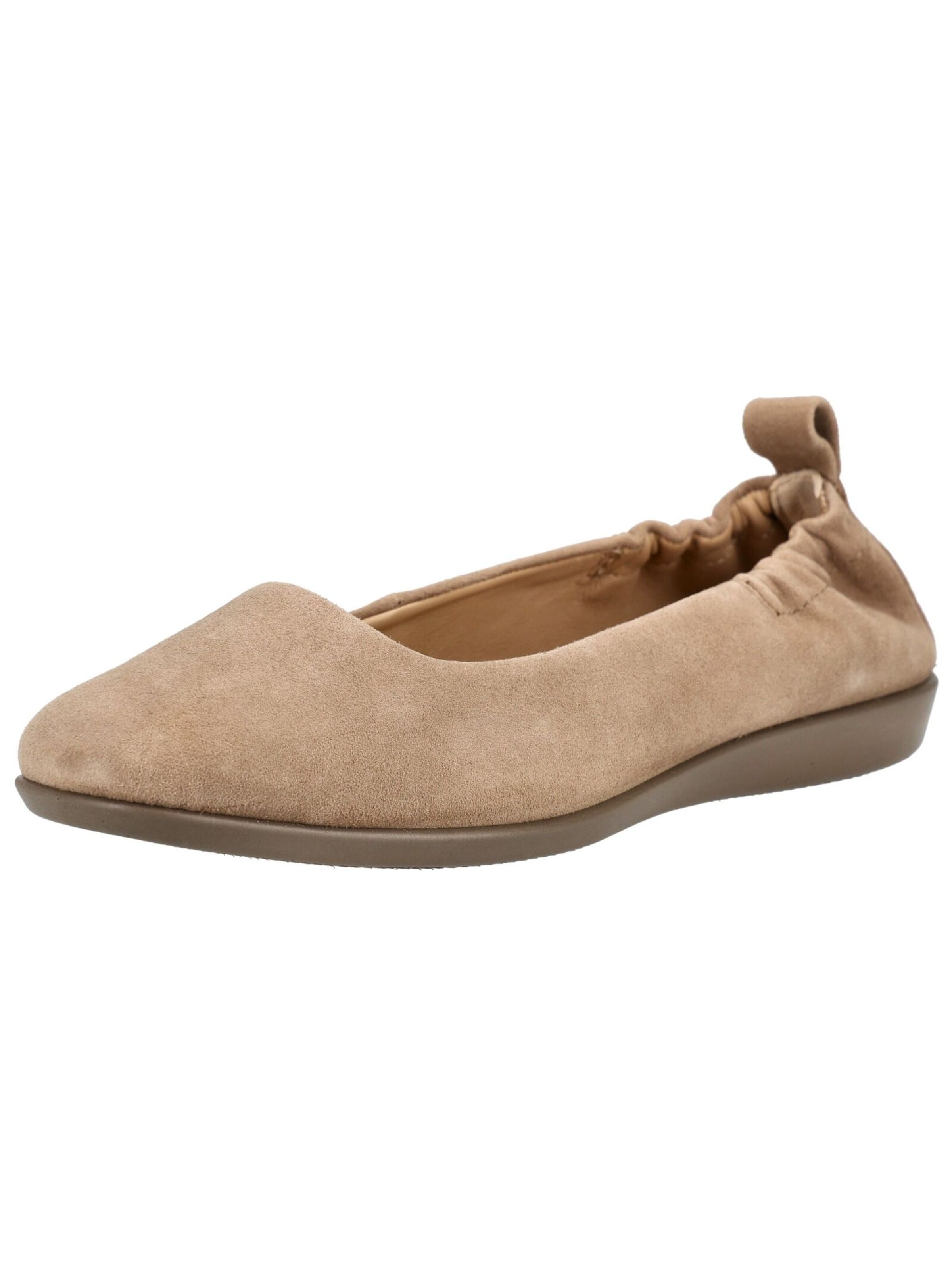 Legero Ballerina in Beige: front