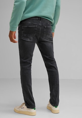 Street One MEN Slimfit Jeans in Schwarz