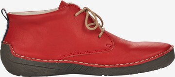 Rieker Športni čevlji z vezalkami | rdeča barva