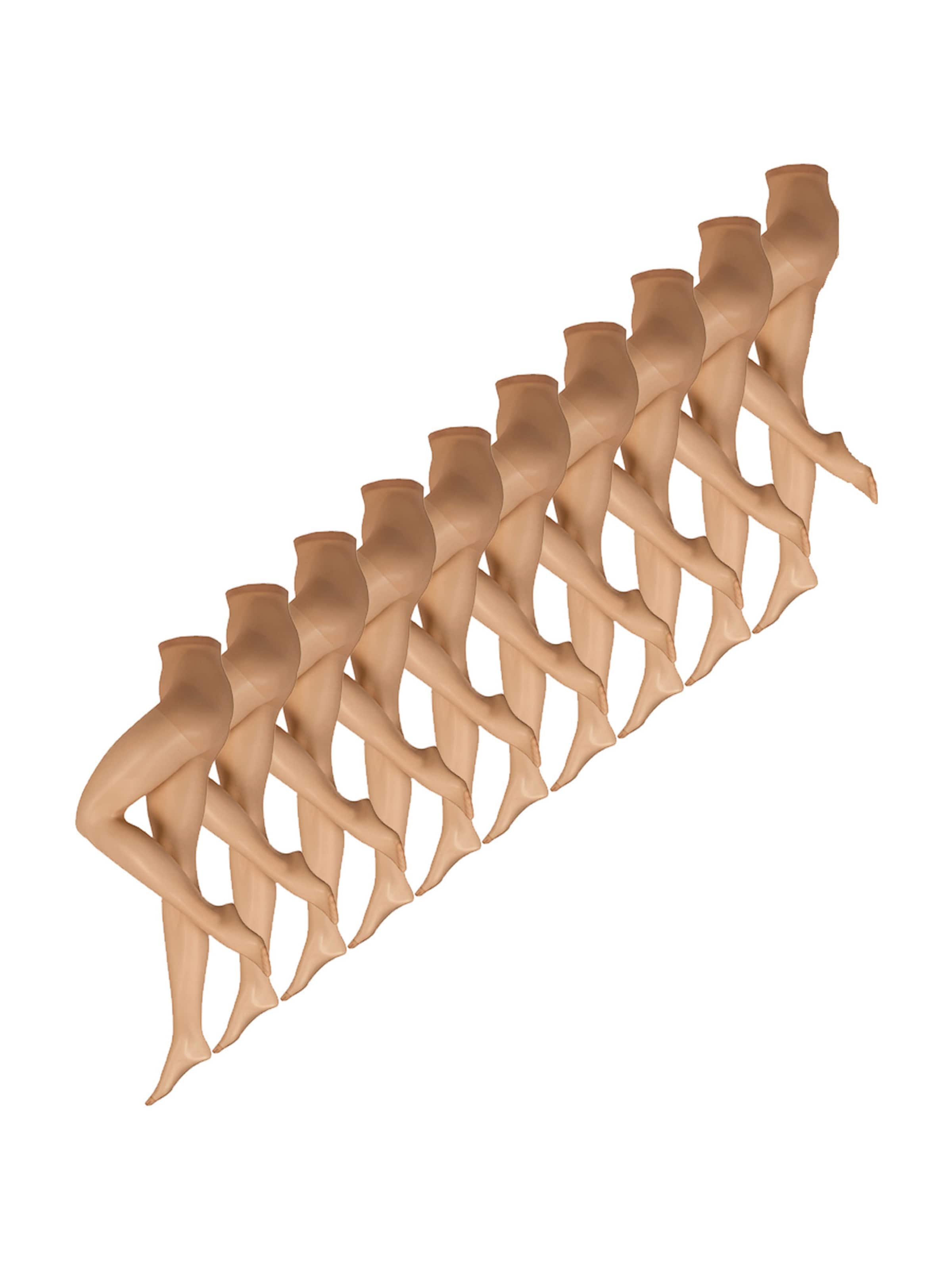 Nur Die Fijne panty in Beige: voorkant