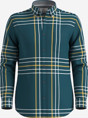 s.Oliver Regular fit Button Up Shirt in Blue: front