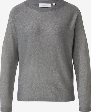 COMMA Trui in Grijs: voorkant