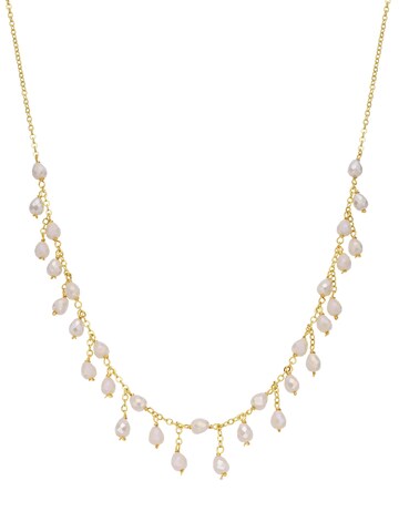 Luxenter Kette 'Fyre' in Weiß: Vorderseite