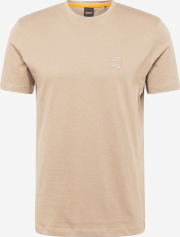 T-Shirt 'Tales' BOSS Orange en gris : devant