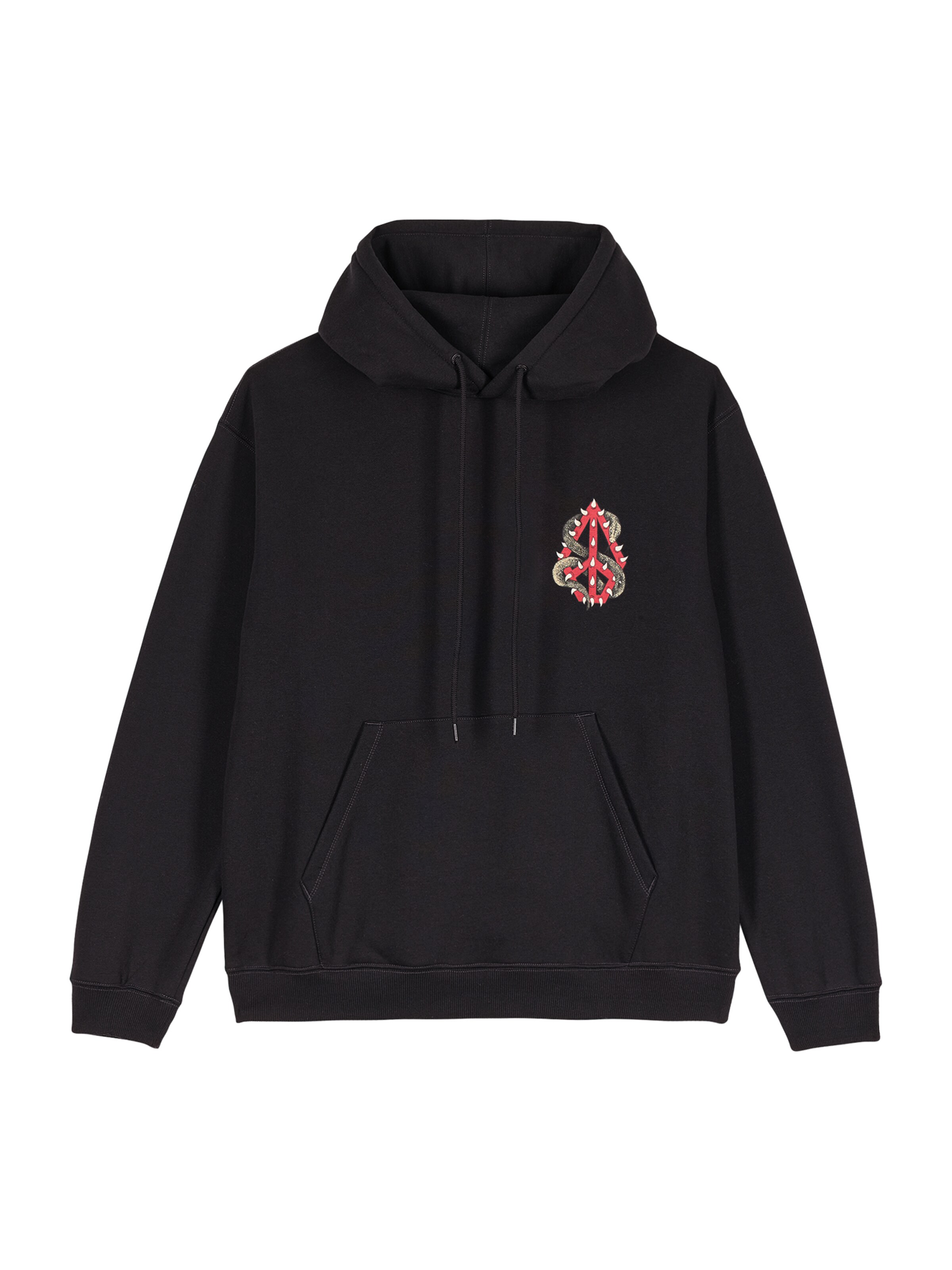 Volcom Hoodie 'Watanite' in Schwarz: Vorderseite
