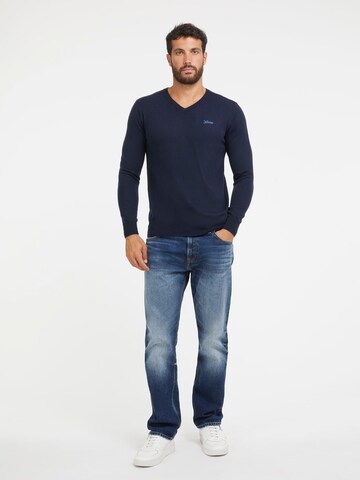 GUESS Pullover 'Vance' in Blau