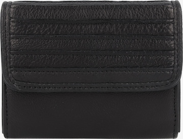 FREDsBRUDER Wallet in Black: front