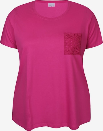 Zhenzi Shirt 'Carla' in Roze: voorkant