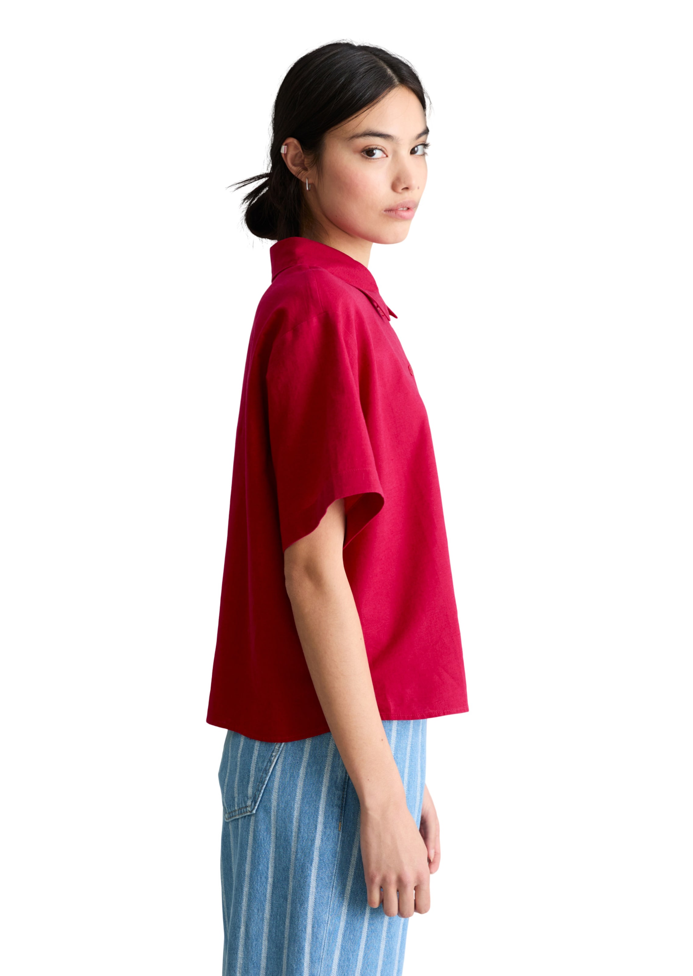 Marc O'Polo DENIM Blouse in Rood