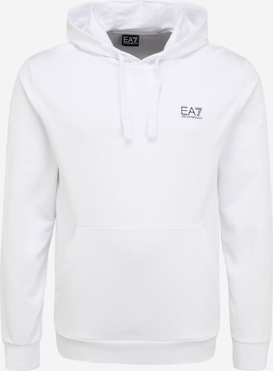 EA7 Emporio Armani Sudadera en negro / blanco, Vista del producto