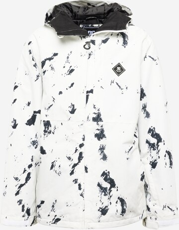 Veste outdoor DC Shoes en blanc : devant