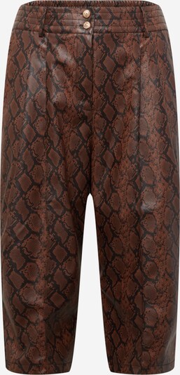 River Island Plus Hose in braun / schwarz, Produktansicht