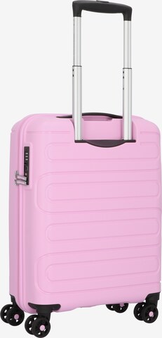 American Tourister Trolley 'Sunside' in Pink