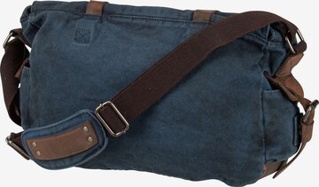 Borsa messenger 'Vintage' di GREENBURRY in blu