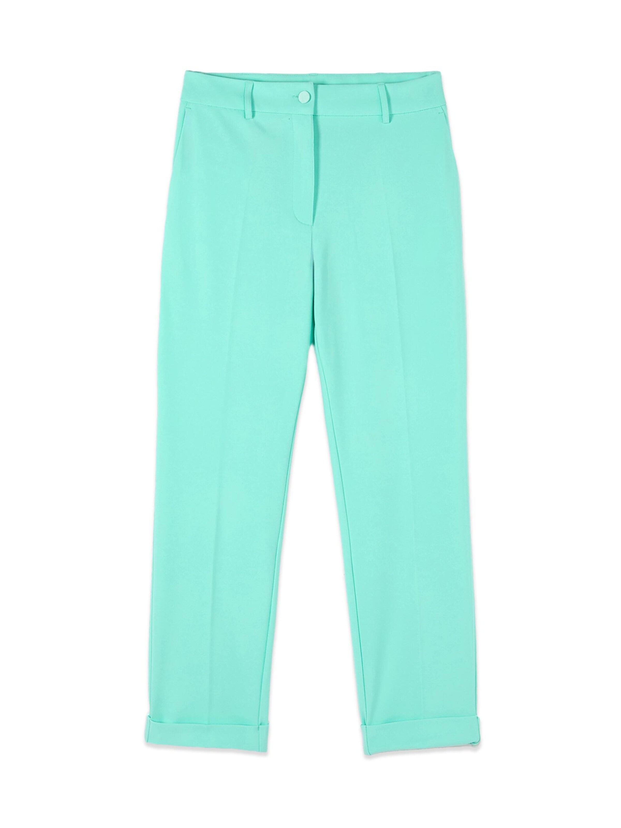 oltre Tapered Broek in Groen: voorkant