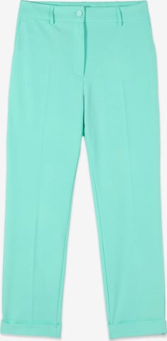oltre Tapered Broek in Groen: voorkant