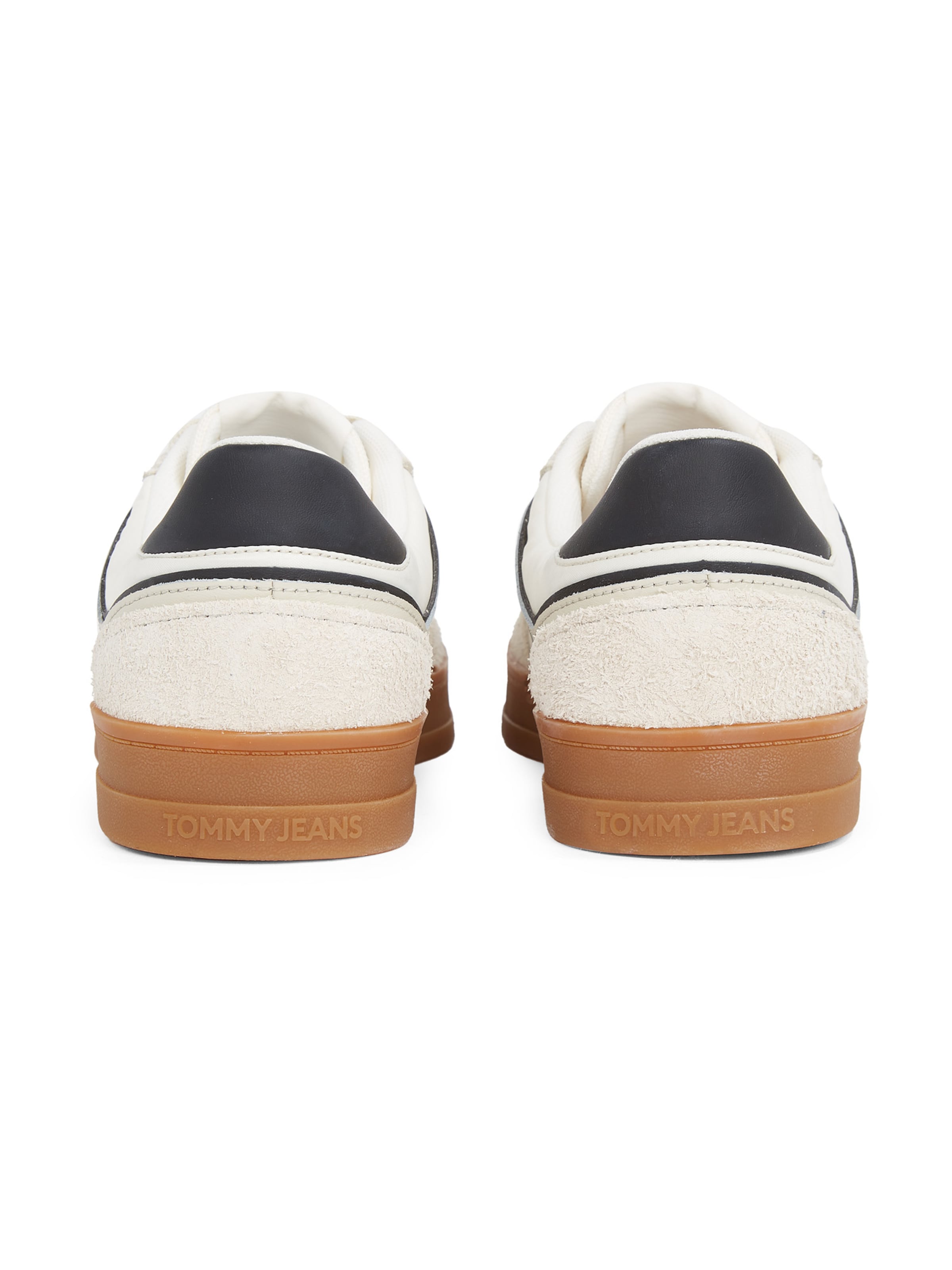 Tommy Jeans Rövid szárú sportcipők 'THE GREENWICH MIX MEDIA' - bézs