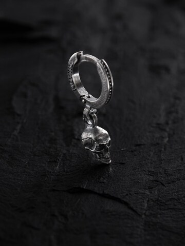 REYTEL Ohrring 'SCHEDEL' in Silber