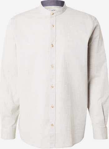 s.Oliver Regular fit Риза в зелено: отпред