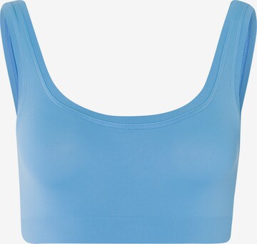 Hanro Bra 'Touch Feeling' in Blue: front