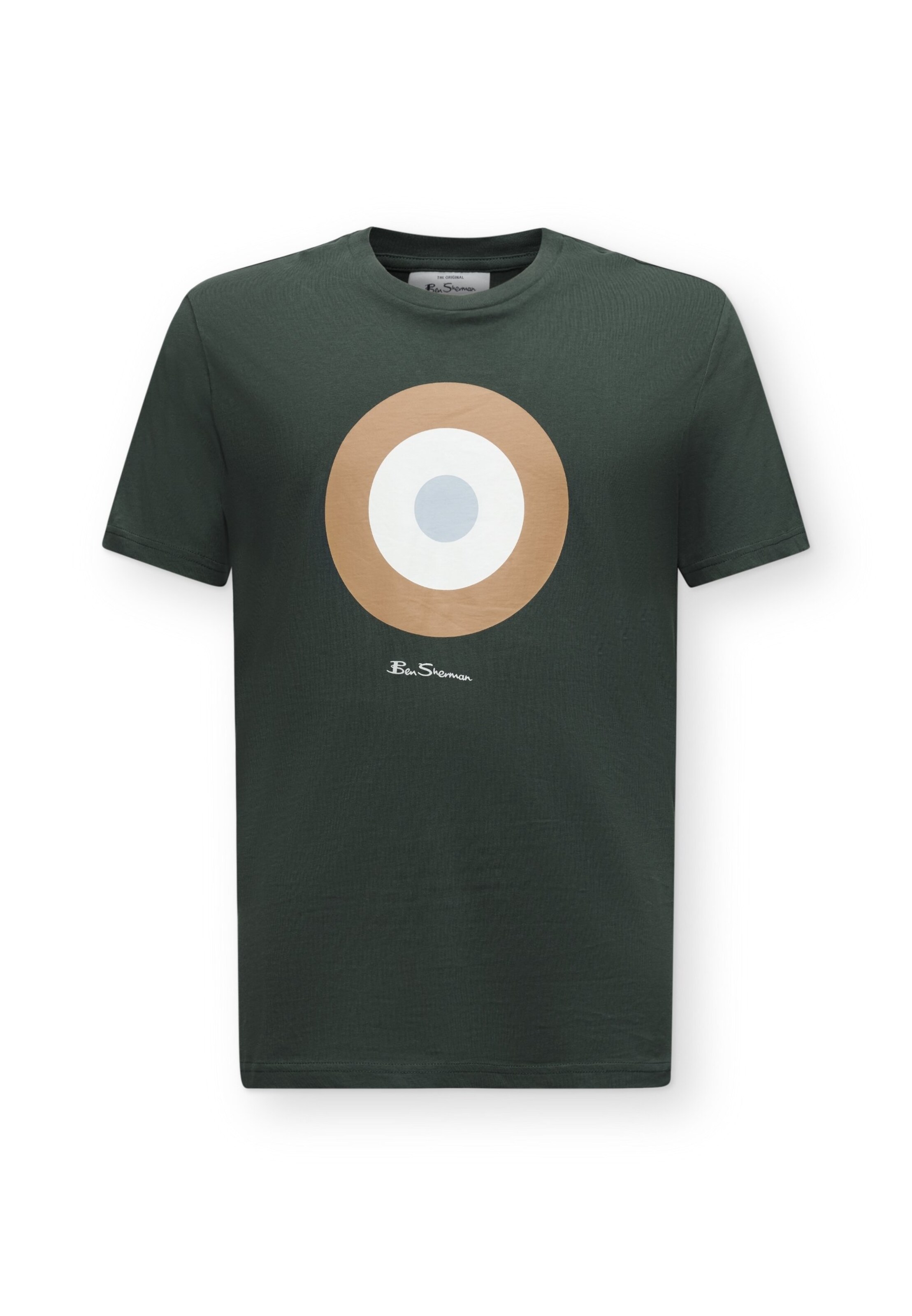 Maglietta 'Signature Target' di Ben Sherman in verde: frontale