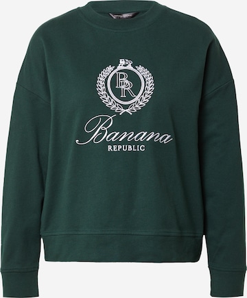 Banana Republic Sweatshirt i grön: framsida