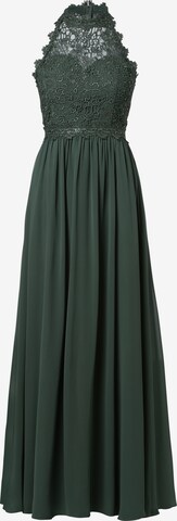 Robe de soirée Marie Lund en vert : devant