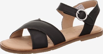 SUPERFIT Sandale 'Flair' in Schwarz: Vorderseite