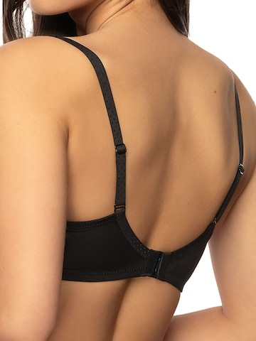 VIANIA T-shirt Bra 'Betty' in Black