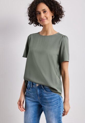 STREET ONE Bluse in Grau: Vorderseite